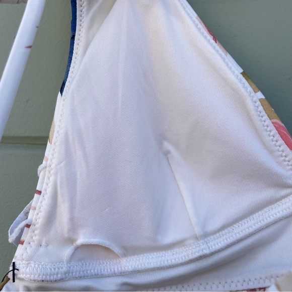 Rip Curl S Sunset Drift Deep V bikini top NWT - Picture 6 of 9